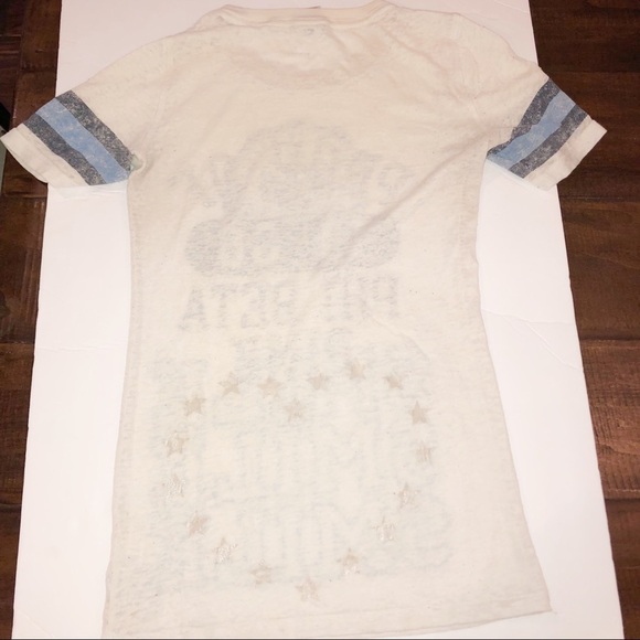 PINK xsmall Burnout Phi Beta sorority T-shirt - Picture 6 of 7